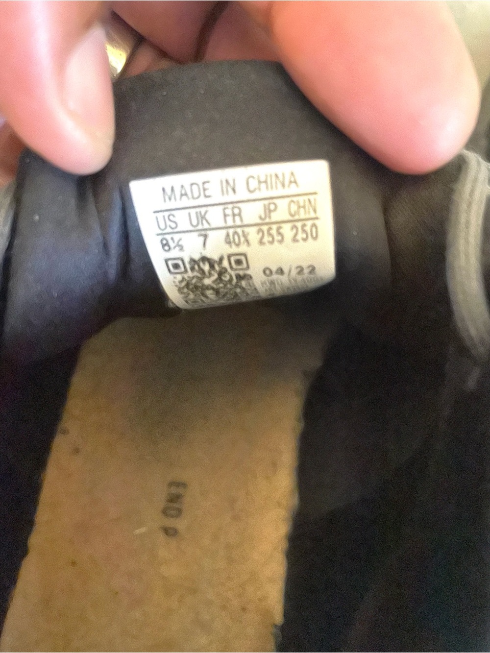 Womens Adidas Black and Gray Casual Sneakers - Picture 5 of 5